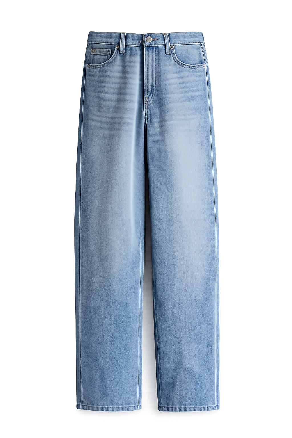 H&M Blue Straight-Fit Jeans – Men - Image 2