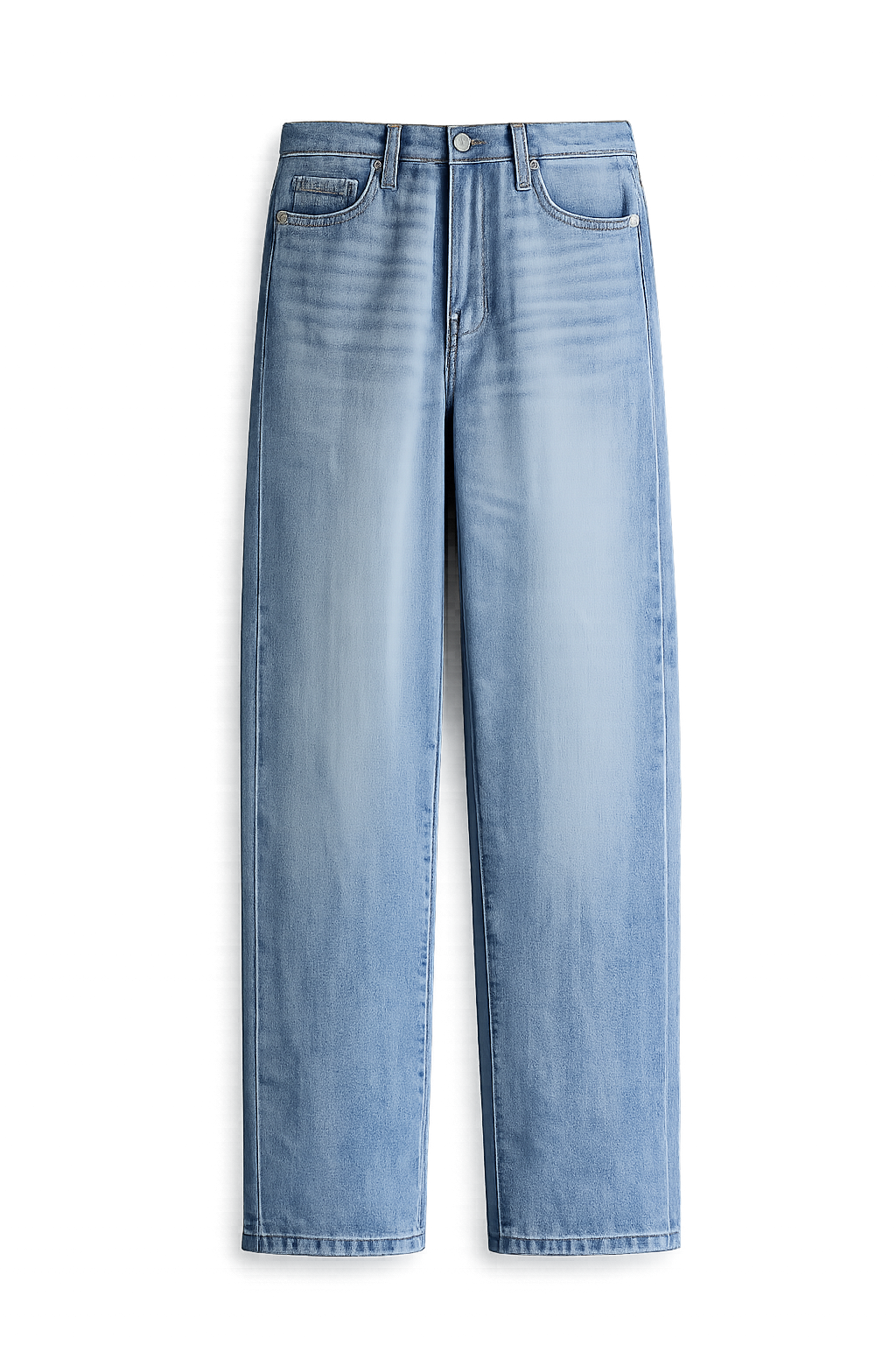 H&M Blue Straight-Fit Jeans – Men