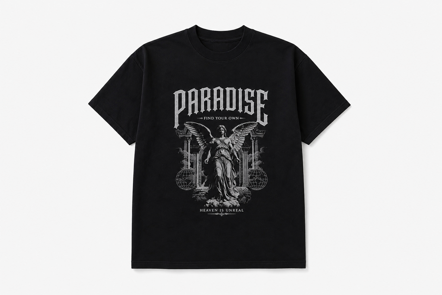 H&M Black T-Shirt - Image 4