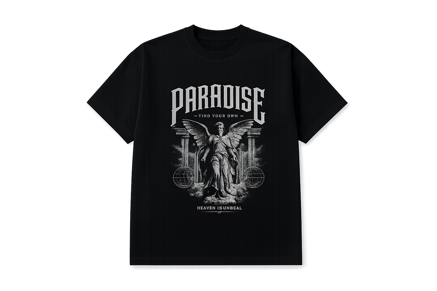 H&M Black T-Shirt - Image 3